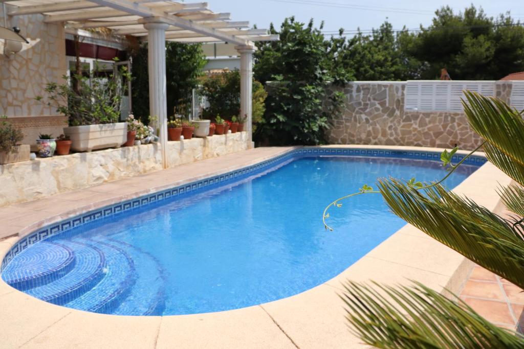 Bazén v ubytování Hostal La Paloma I nebo v jeho okolí