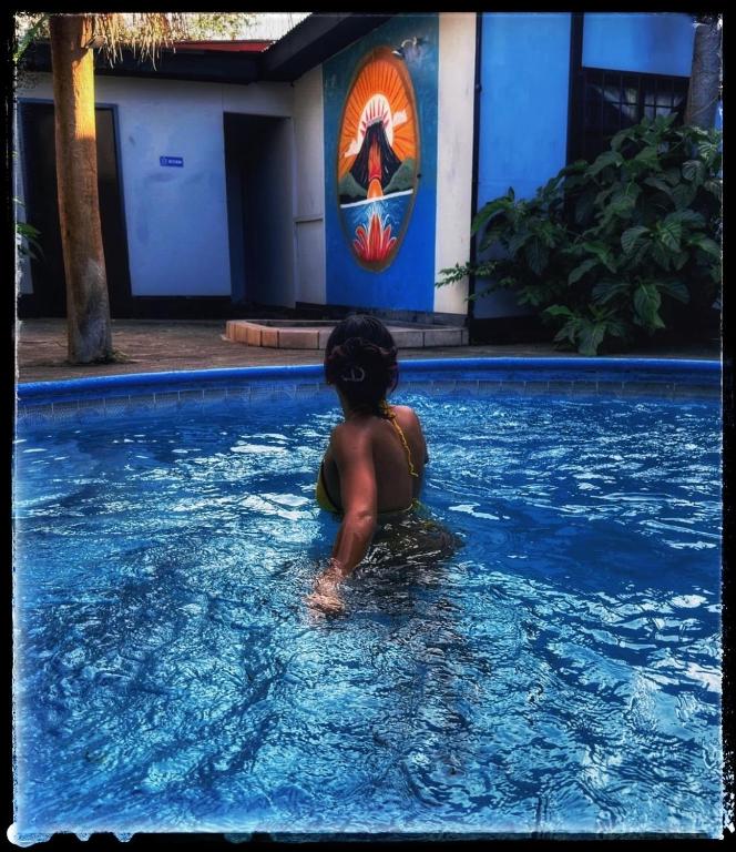 Bazén v ubytování Managua Hotel Oasis nebo v jeho okolí