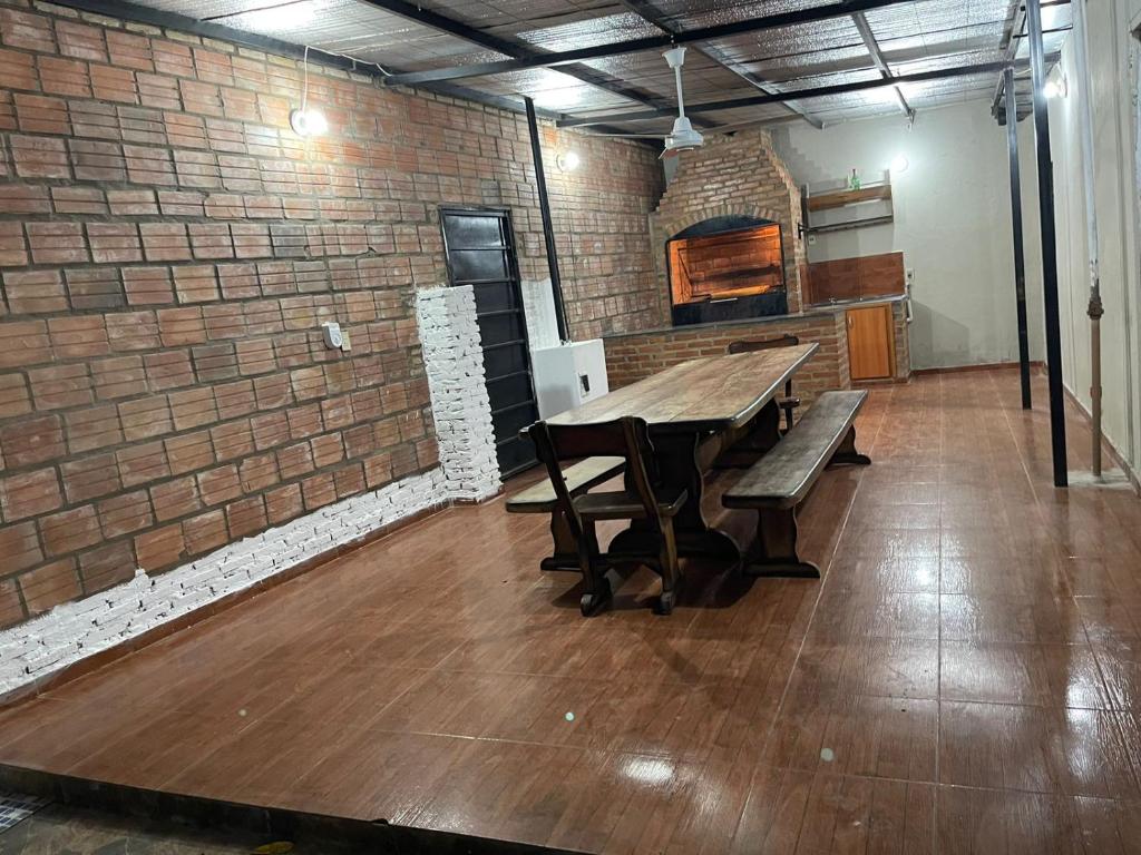 Kuchyň nebo kuchyňský kout v ubytování Quinta Don Lezcano