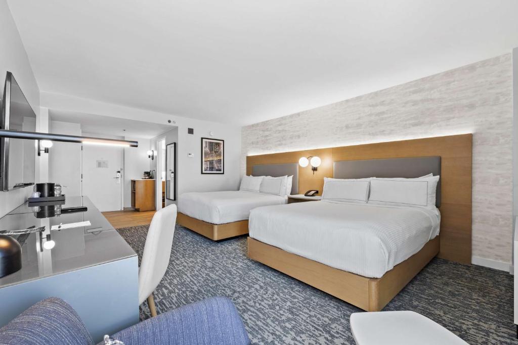 DoubleTree by Hilton New York JFK Airport - 皇后区有两张大号床
