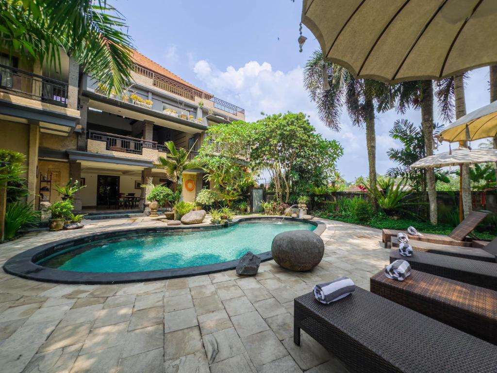Bazén v ubytování Uma Dana Ubud nebo v jeho okolí