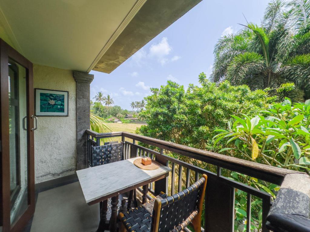 Balkón nebo terasa v ubytování Uma Dana Ubud