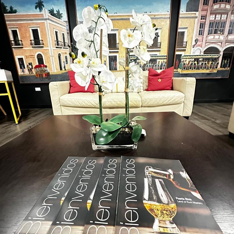 Posezení v ubytování SJ SUITES HOTEL