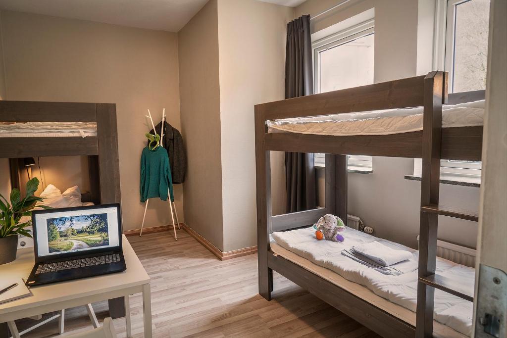 Postel nebo postele na pokoji v ubytování Göteborg Hostel