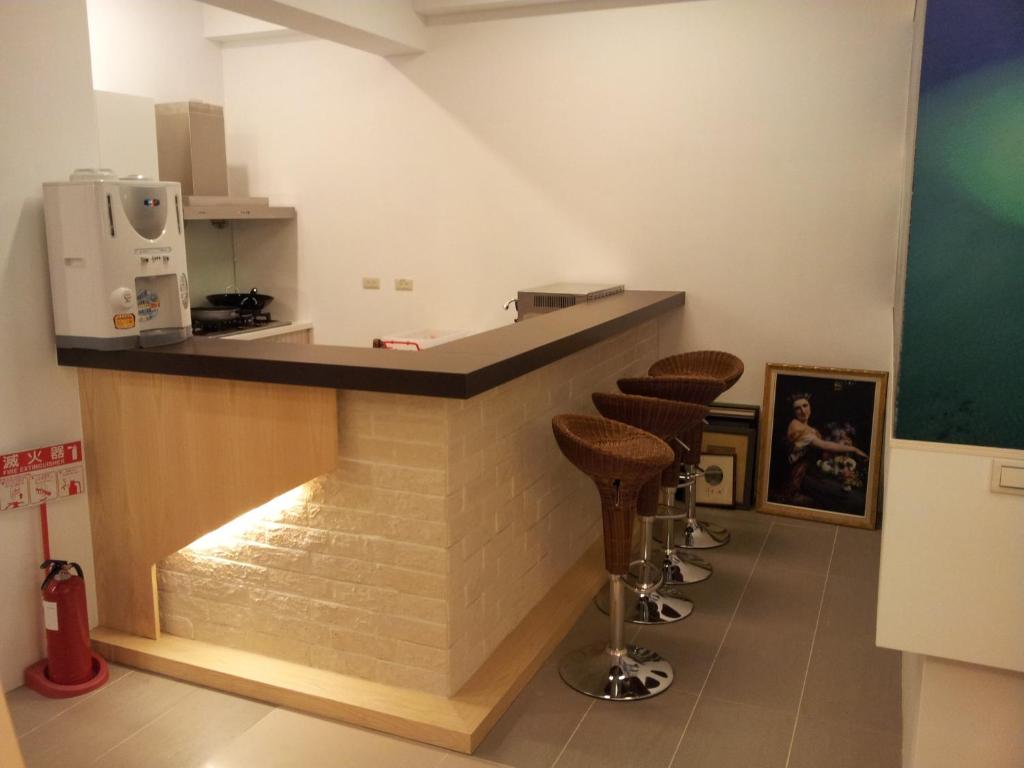 Kuchyň nebo kuchyňský kout v ubytování Haliluya Homestay