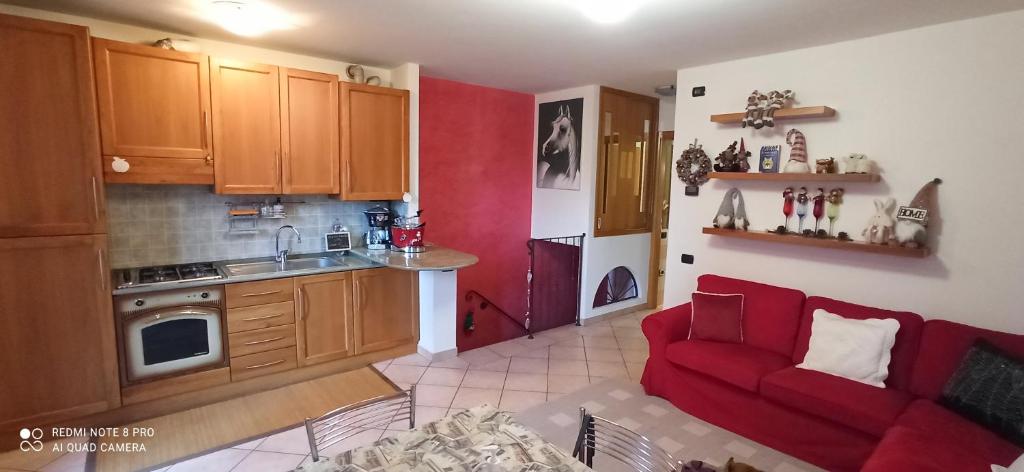 La casa di Lucia a Cerete - Two-Bedroom Townhouse