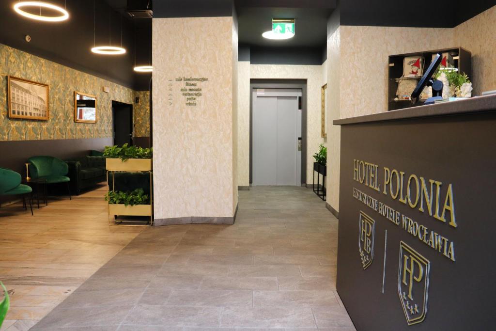 Vstupní hala nebo recepce v ubytování Hotel Polonia Centrum
