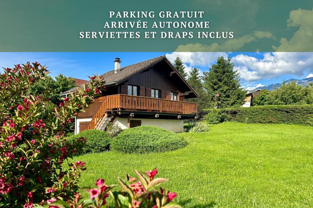 Photo de la galerie de l'établissement La Lauzière - Chalet Parking Jardin - CLG Savoie, à Grésy-sur-Isère
