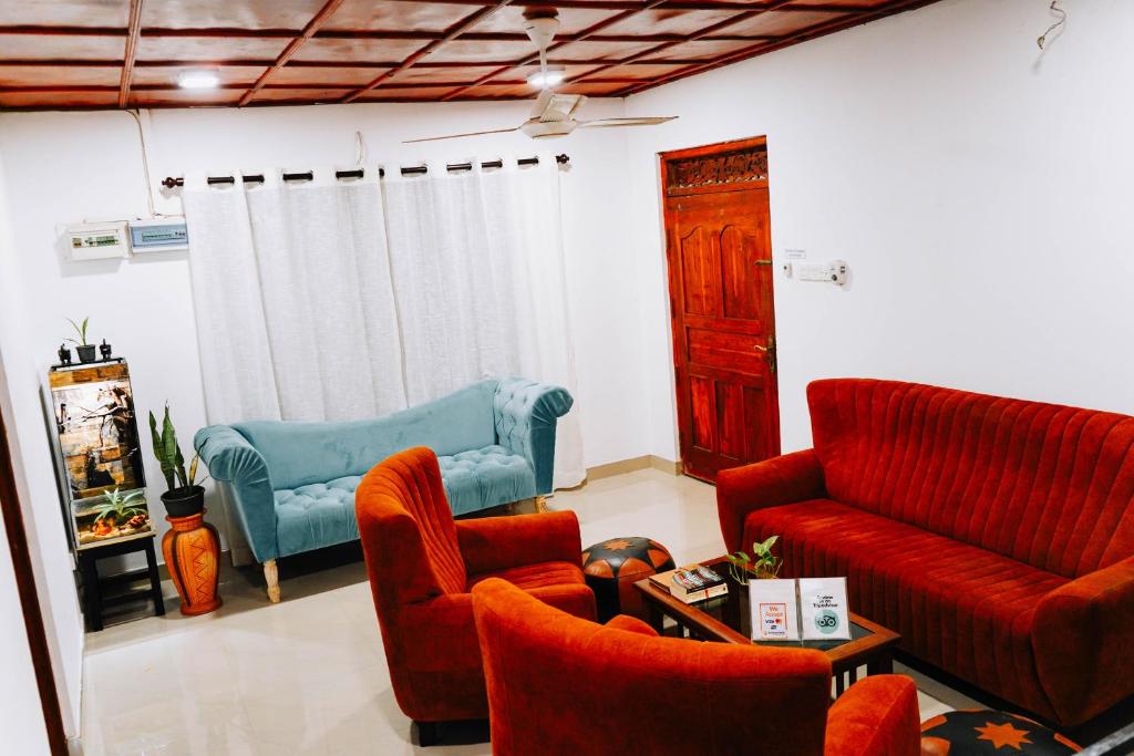Posezení v ubytování Abhaya Resorts