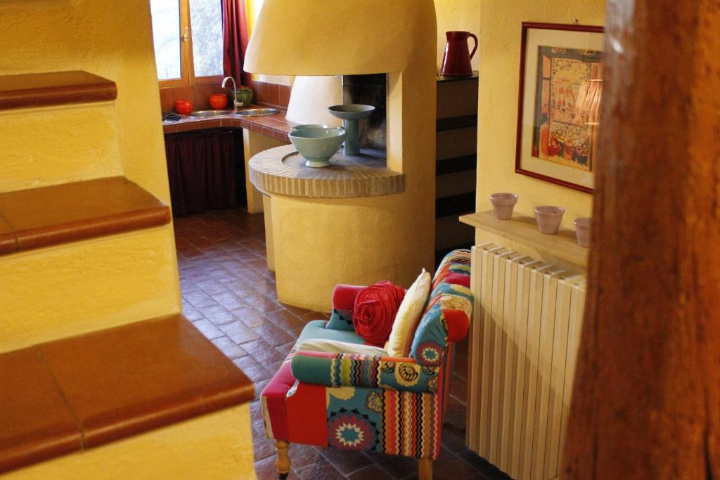 Posezení v ubytování Relais San Damian