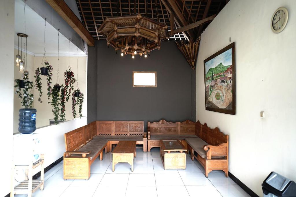 Posezení v ubytování Saung Balibu Hotel