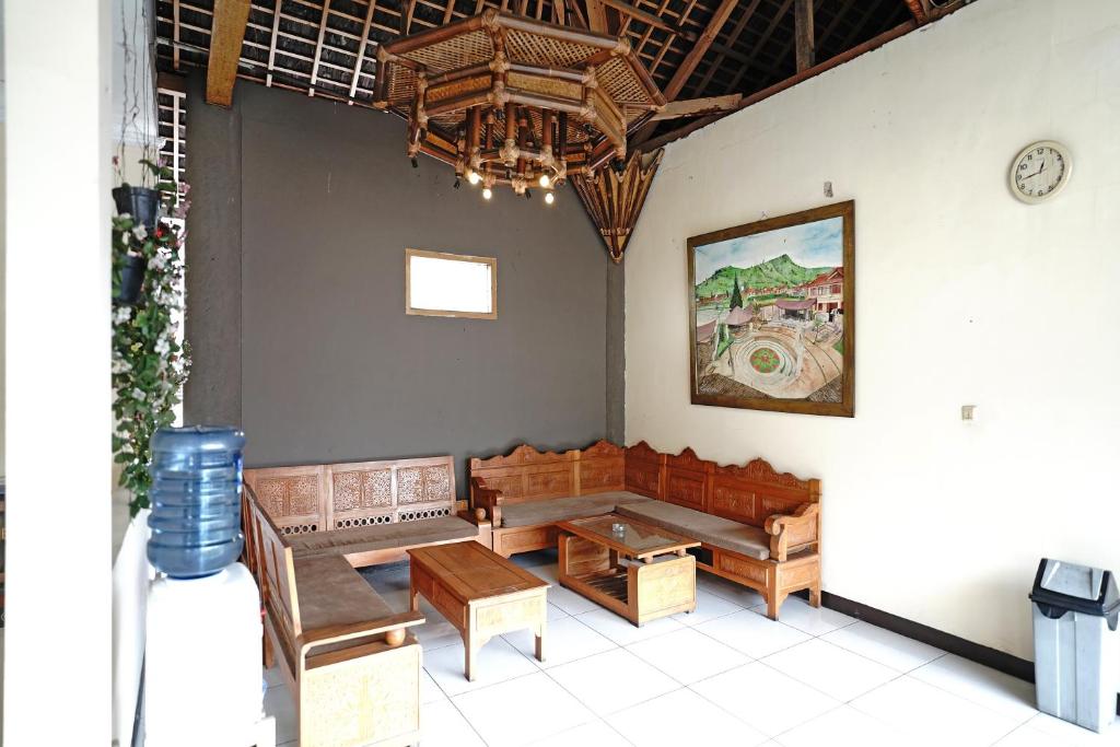 Posezení v ubytování Saung Balibu Hotel
