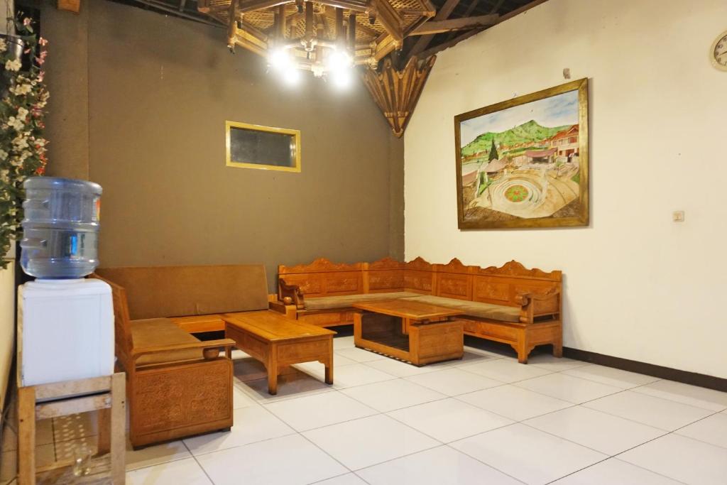 Posezení v ubytování Saung Balibu Hotel
