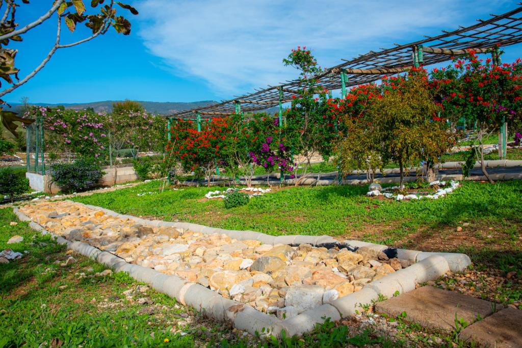 Zahrada ubytování Ferme d'hôtes Bladna Garden