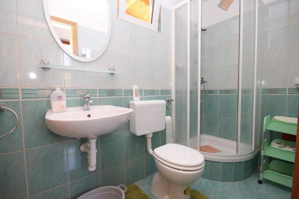 Kúpeľňa v ubytovaní Apartment Ralje