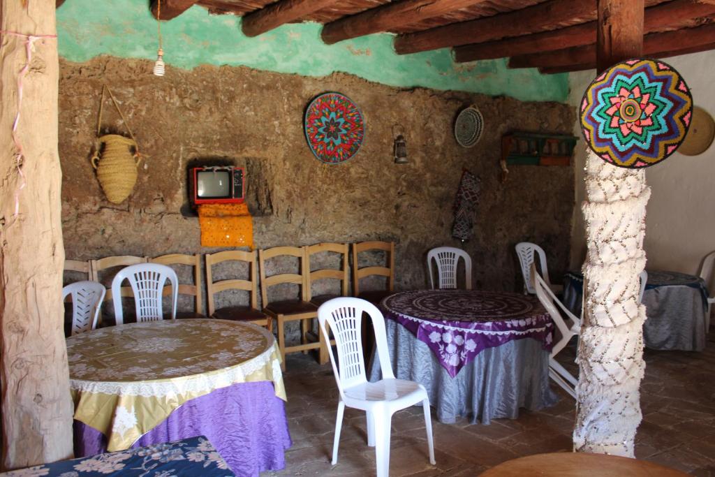 Restaurace v ubytování Gite Skoura