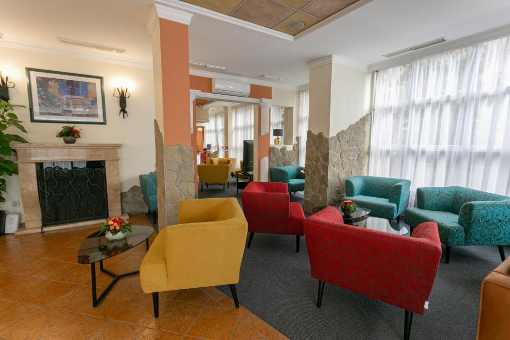 Posezení v ubytování Hotel Mediterran