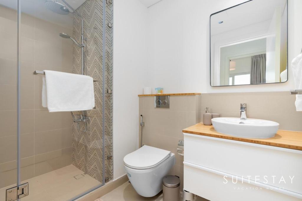 Koupelna v ubytování Chic Bright One Bedroom Suite