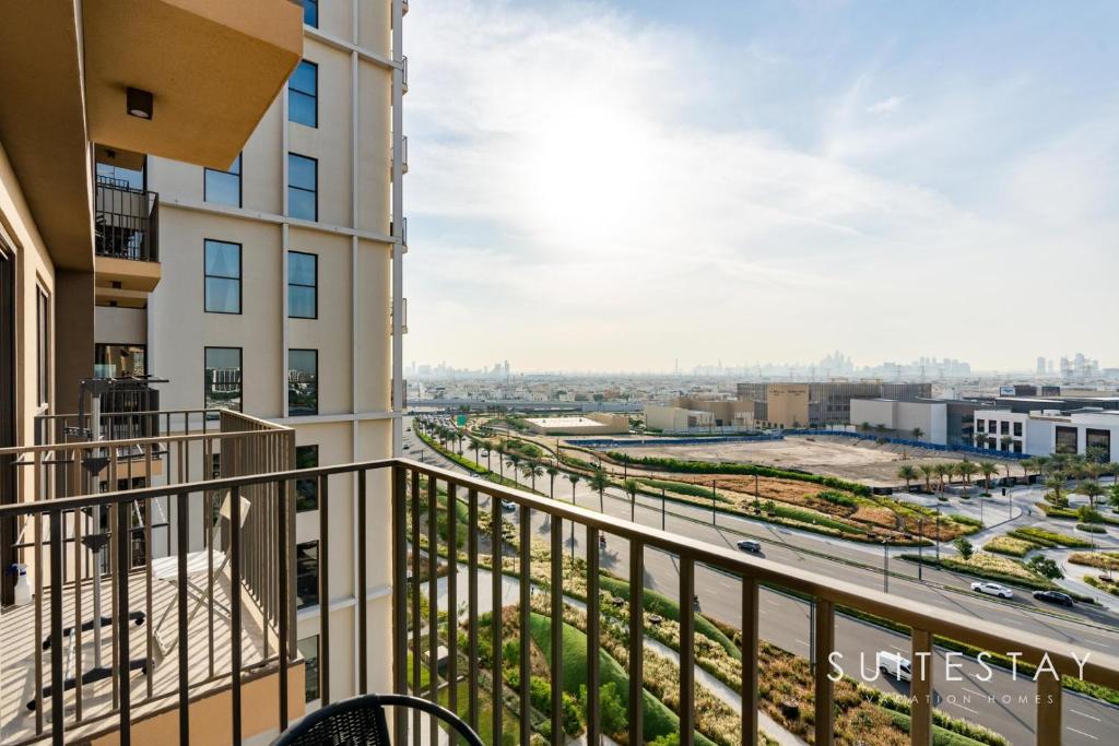 Balkón nebo terasa v ubytování Chic Bright One Bedroom Suite