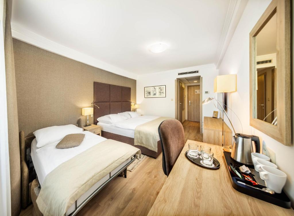 Apollo Hotel Bratislava - Premium Triple Room (including Entry To Salt Cave)