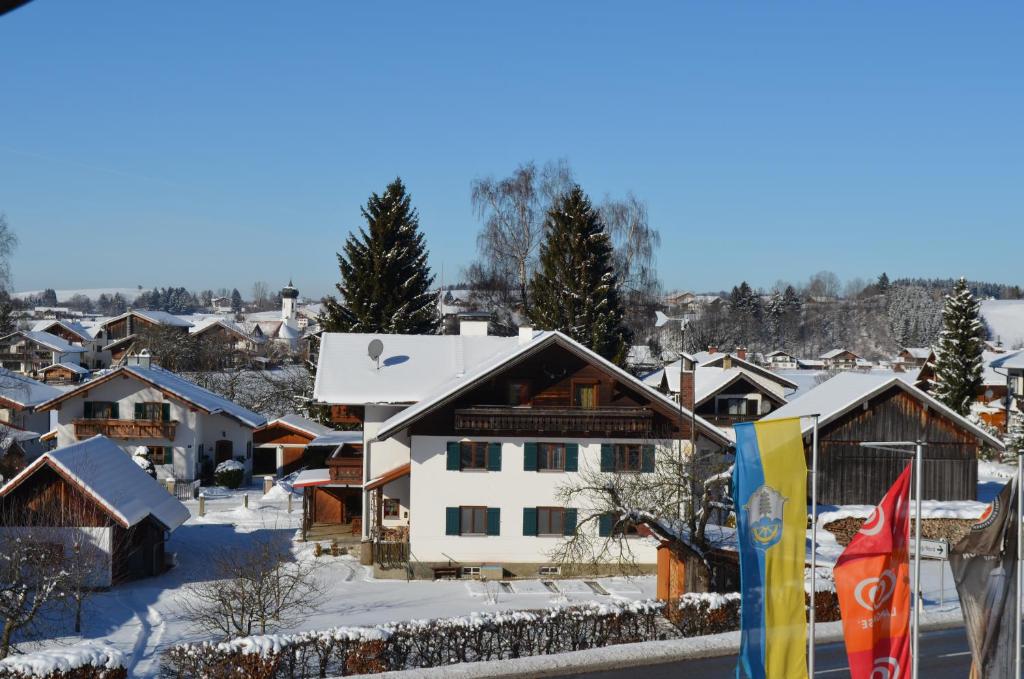 Alpchalet Schwanstein v zimě