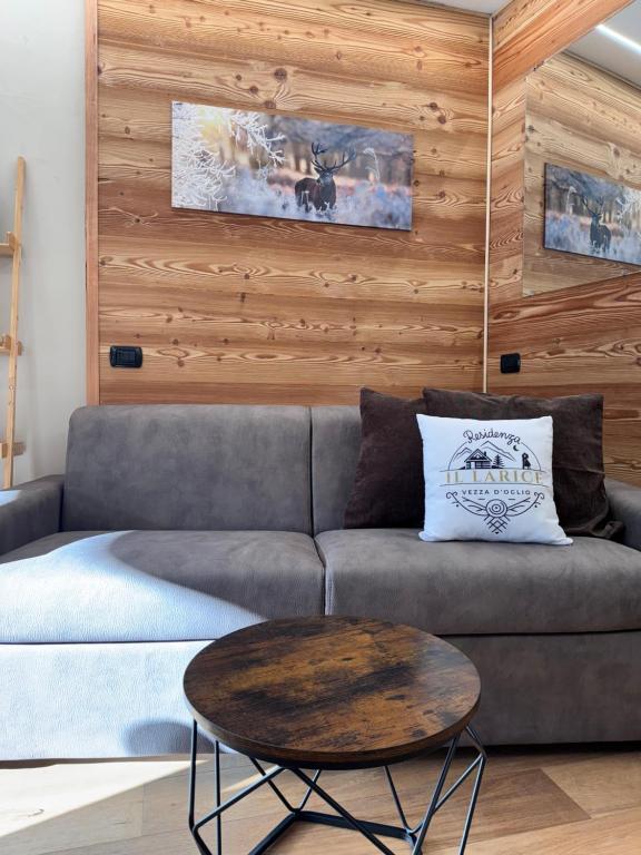 Posezení v ubytování Residenze Vezza - Il Larice -