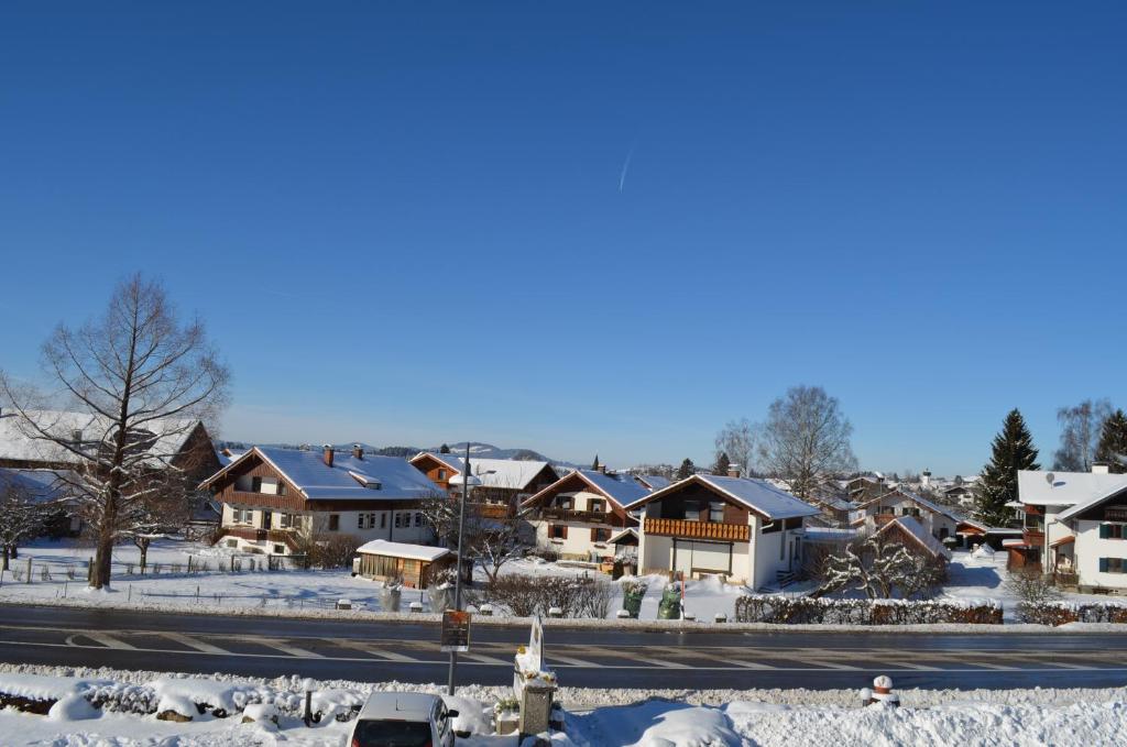 Alpchalet Schwanstein v zimě