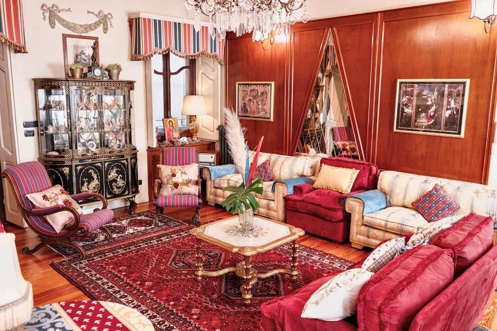 Χώρος καθιστικού στο Domus 3M Grande Veranda-Salotto