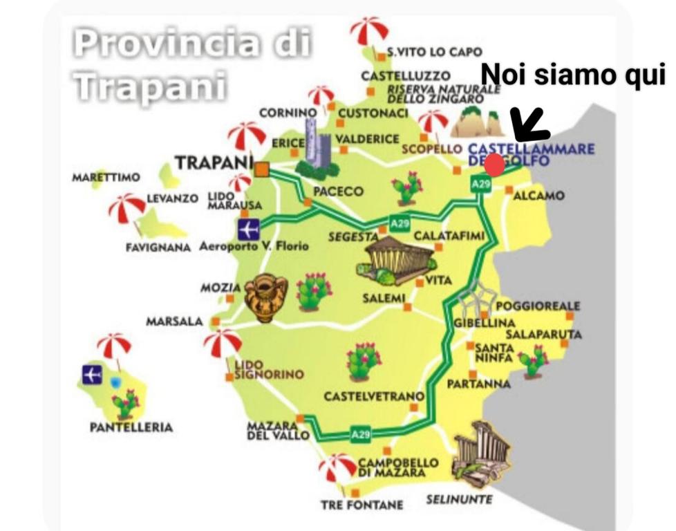 Fotografia z galérie ubytovania Perla Home Speciale Vacanze 2025 Casa perfetta per gruppi coppie e famiglie vivi la Sicilia a modo tuo v destinácii Alcamo