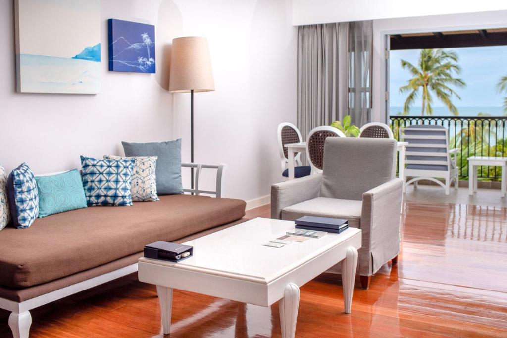 Posezení v ubytování Sheraton Samui Resort