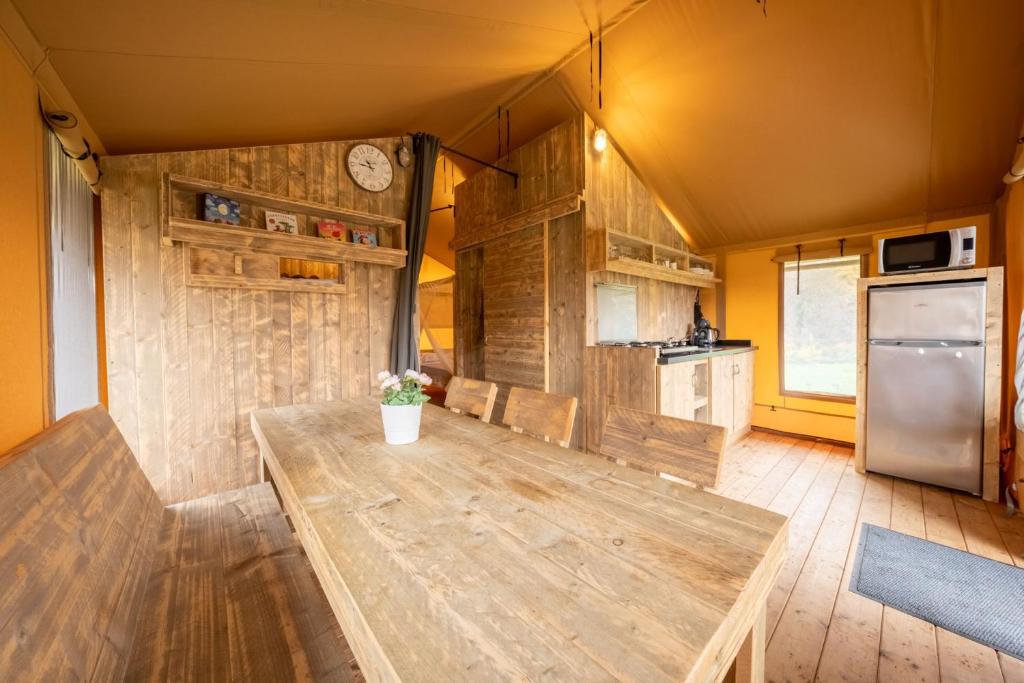 Kuchyň nebo kuchyňský kout v ubytování hu Birkelt village