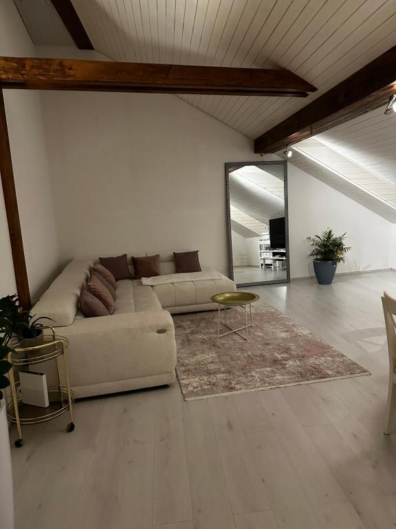 Posezení v ubytování Casa Styner