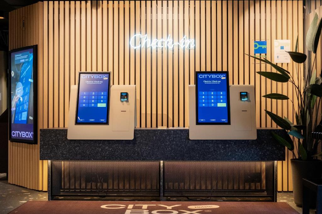 Posezení v ubytování Citybox Bergen Danmarksplass