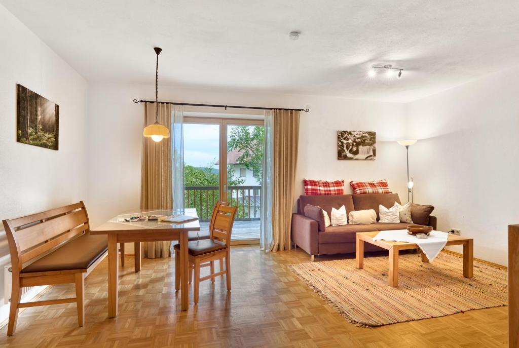 Posezení v ubytování Ferienappartements Fam. Haselberger