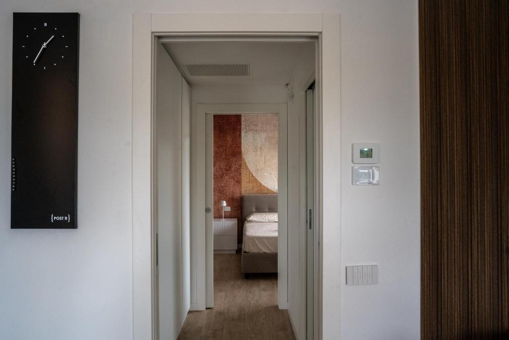 Postel nebo postele na pokoji v ubytování LuxeDesign Apartment