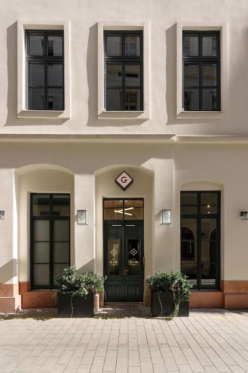 Majutusasutuse Hotel GIN Budapest fassaad või sissepääs