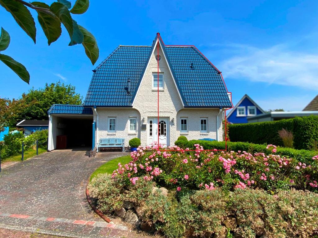 En have udenfor Friesenhaus für 4