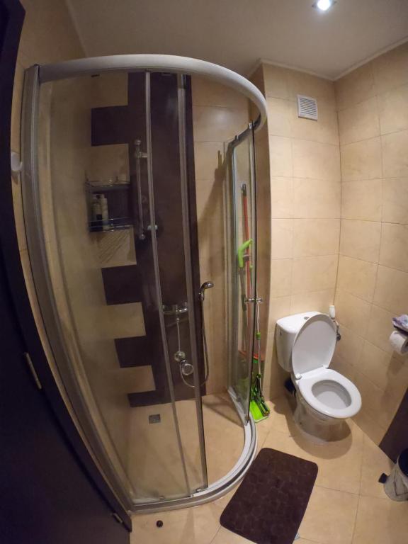 Koupelna v ubytování Apartment Atanasov - Pamporovo