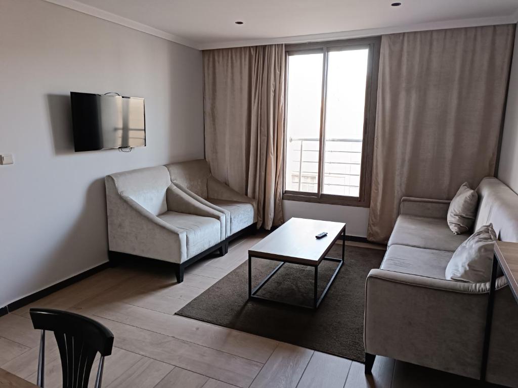 Posezení v ubytování HOTEL Dar Al Oumda