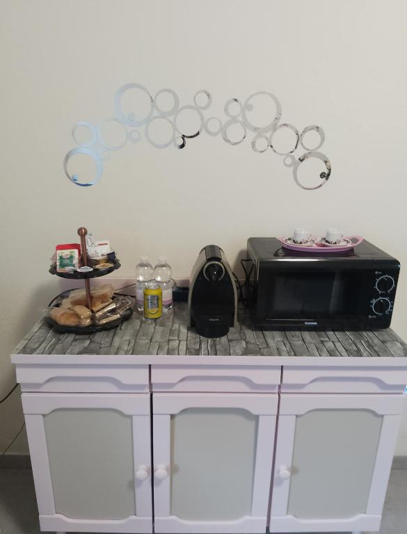 Kuchyň nebo kuchyňský kout v ubytování ROSI HOME