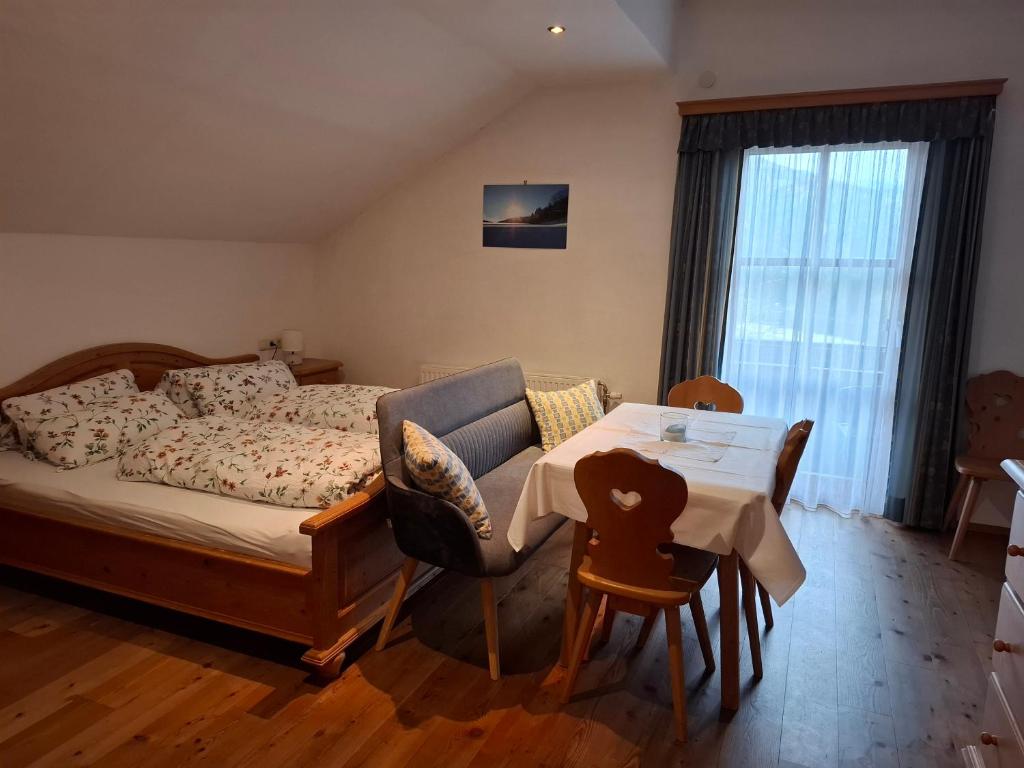 Postel nebo postele na pokoji v ubytování Bauernhof Ablass