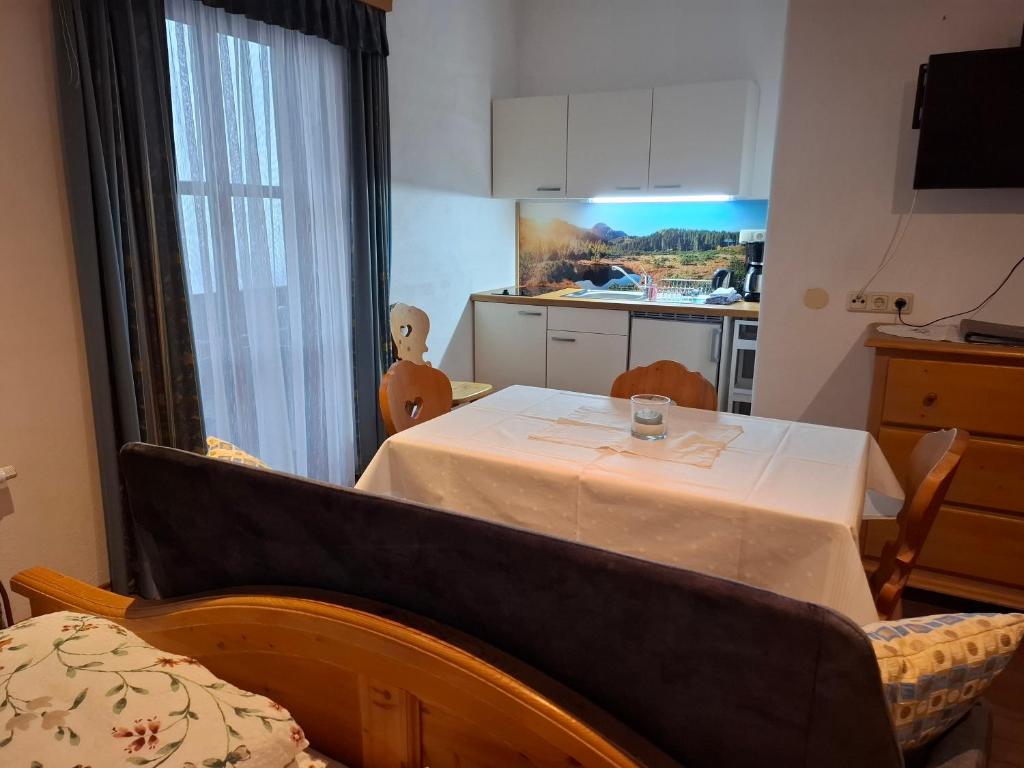 Kuchyň nebo kuchyňský kout v ubytování Bauernhof Ablass