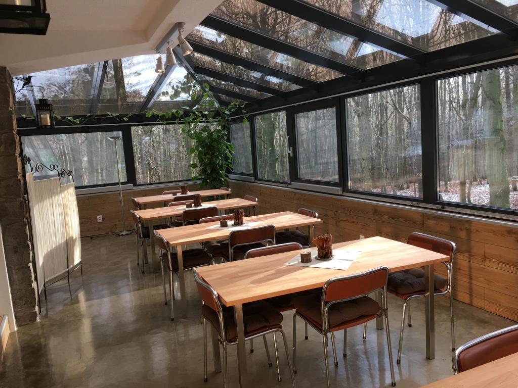 Restaurace v ubytování Penzión Modrý Dom