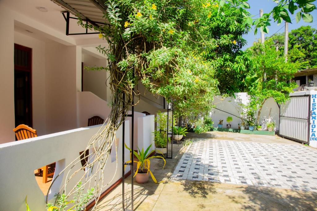 Zahrada ubytování Hispaniola inn