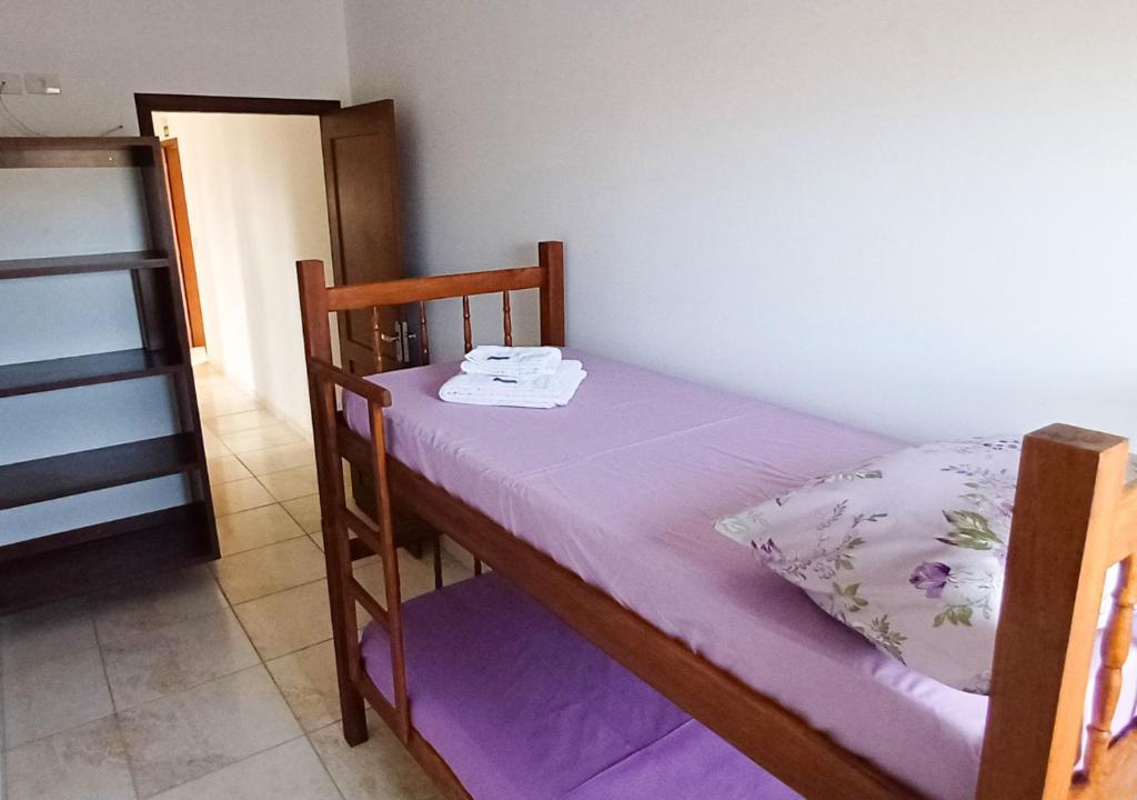 Postel nebo postele na pokoji v ubytování Pousada Nereidas