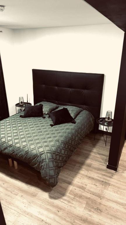 Postel nebo postele na pokoji v ubytování Magnifique Loft 35m2 Jacuzzi RVB NIGHT 1