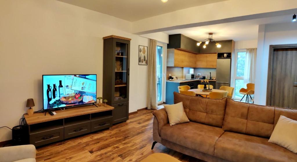 TV a/nebo společenská místnost v ubytování Nikolic 2 Apartmen