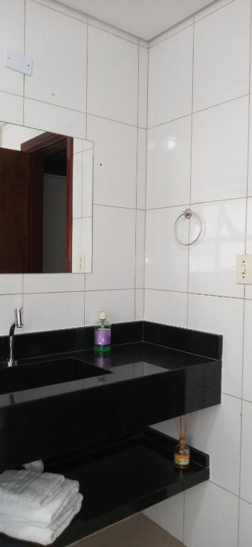 Koupelna v ubytování Palladium Apart Service