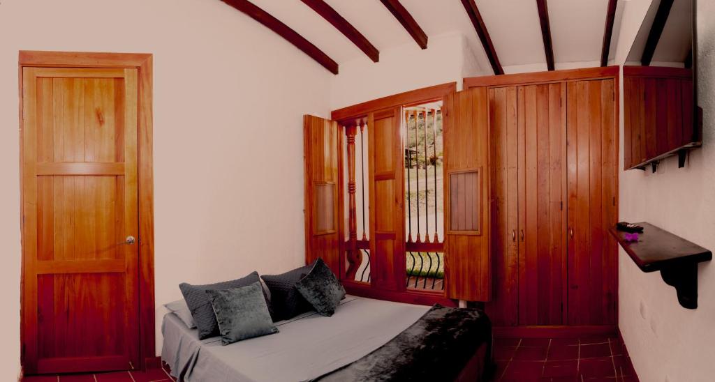 Posezení v ubytování Hacienda La Tulia Eco Hotel