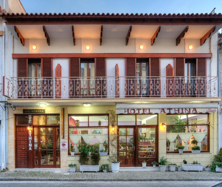 Exteriér nebo vchod ubytování Hotel Athina